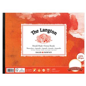 Daler Rowney Langton Water Colour Pad Hot Pressed Surface - Assorted